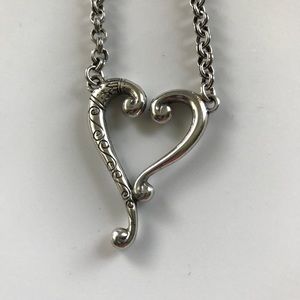 Brighton heart necklace